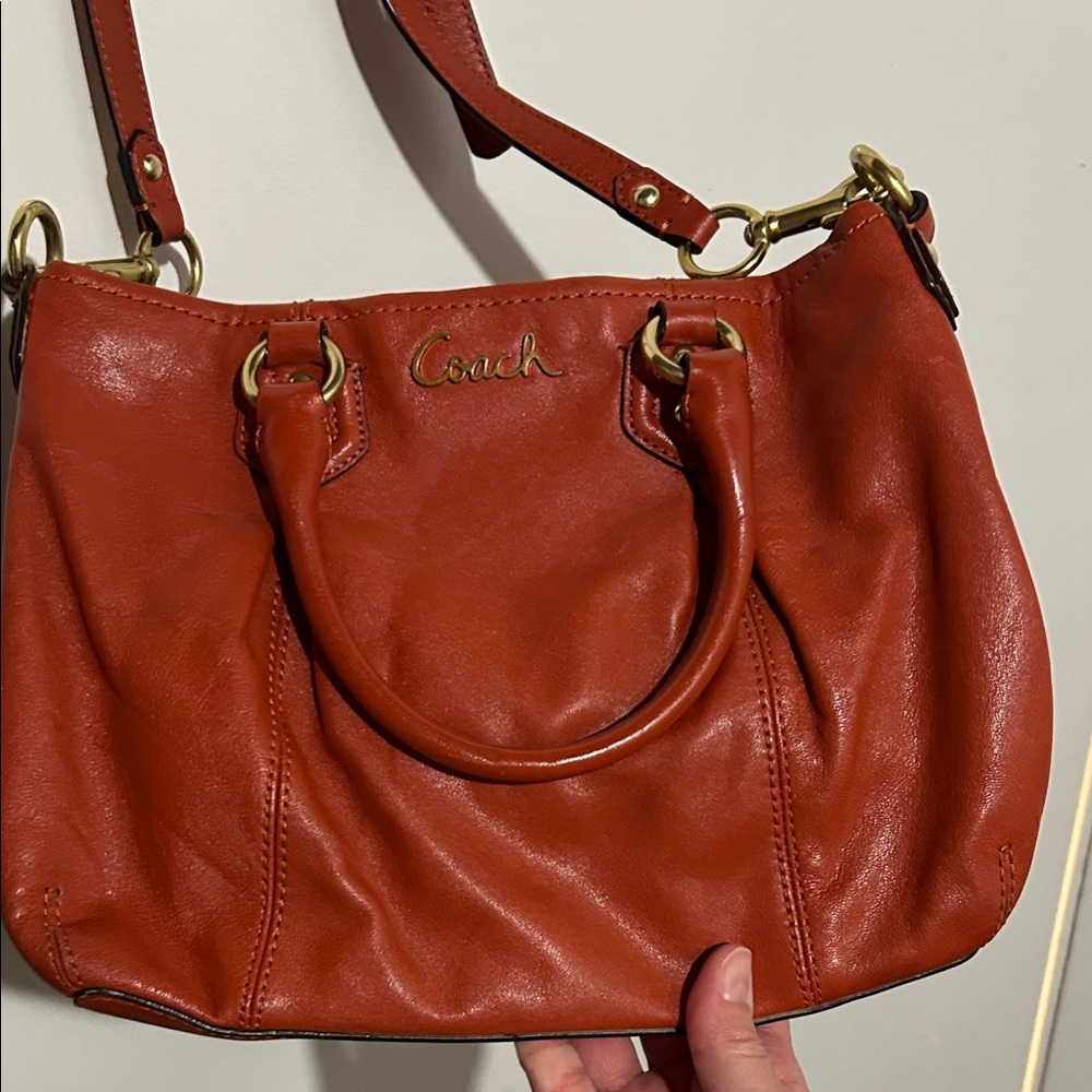 Coach Women's Brown Leather Shoulder Bag